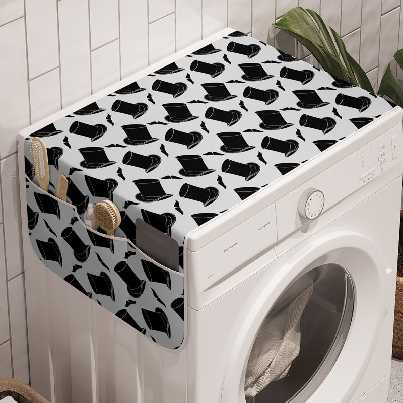 Ensemble de 2 bacs à linge de 47 po x 18,5 po gris anthracite East Urban Home