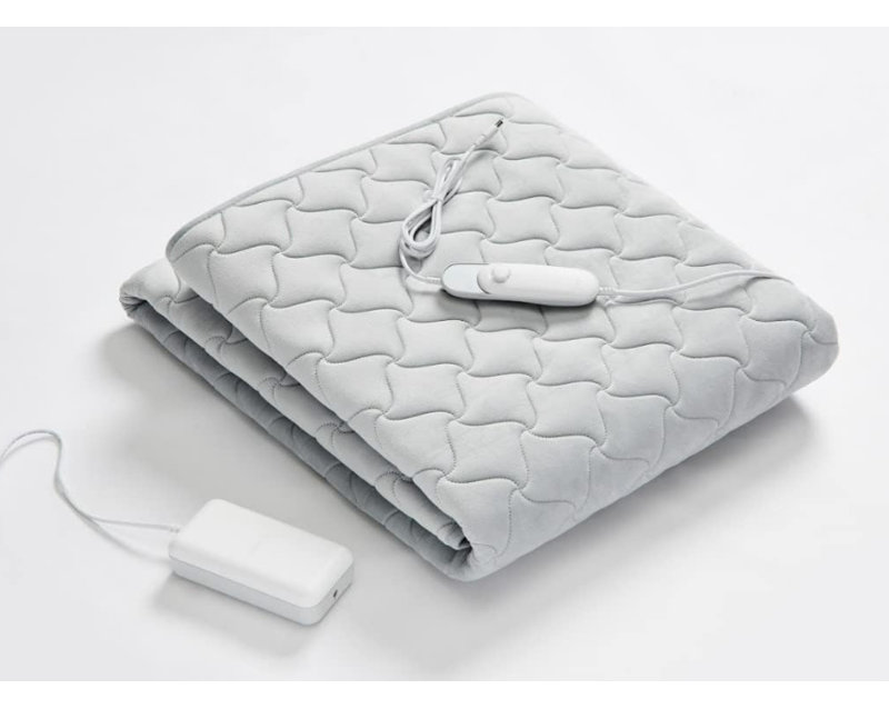 Cotton Carbon Heating Mat Duo, Twin