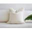 Housse de coussin décorative touffetée en coton et laine, 50 x 50 cm, style bohème indien