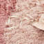 Housse de couette en fausse fourrure à poils longs Blush Multi King / King Ombre, 2 taies décoratives