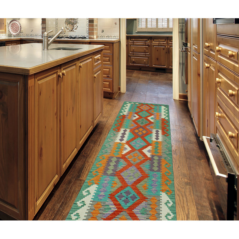 Flatweave Rashid Rust Runner