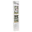 JVL 2 Tier Clothes Drying Airer, White