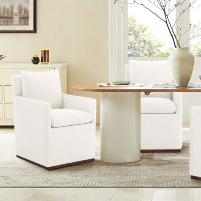 Bobbi Upholstered Dining Arm Chair