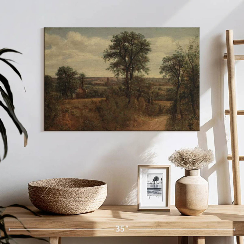 Alvord Lane Near Dedham, 16" H x 24" W