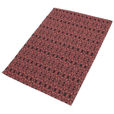 Hemma Chenille Geometric Indoor Rug