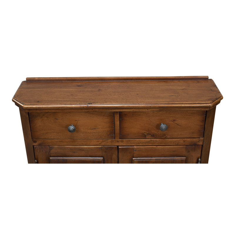 Austrian Hall 27'' W Solid Wood Server, Brown
