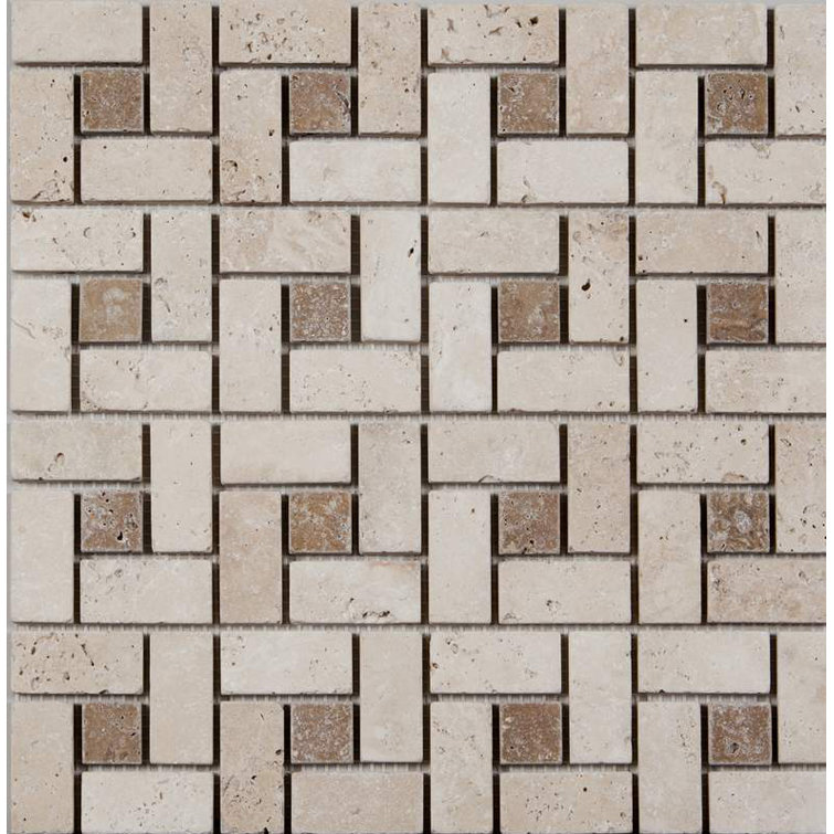 IVORY Travertine TARGET PATTERN