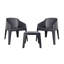 Baku - 3 Piece Recycled Conversation Set - with Cushions-877233782