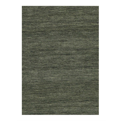 Tapis beige beige noué à la main 8 pi x 10 pi Gabbeh