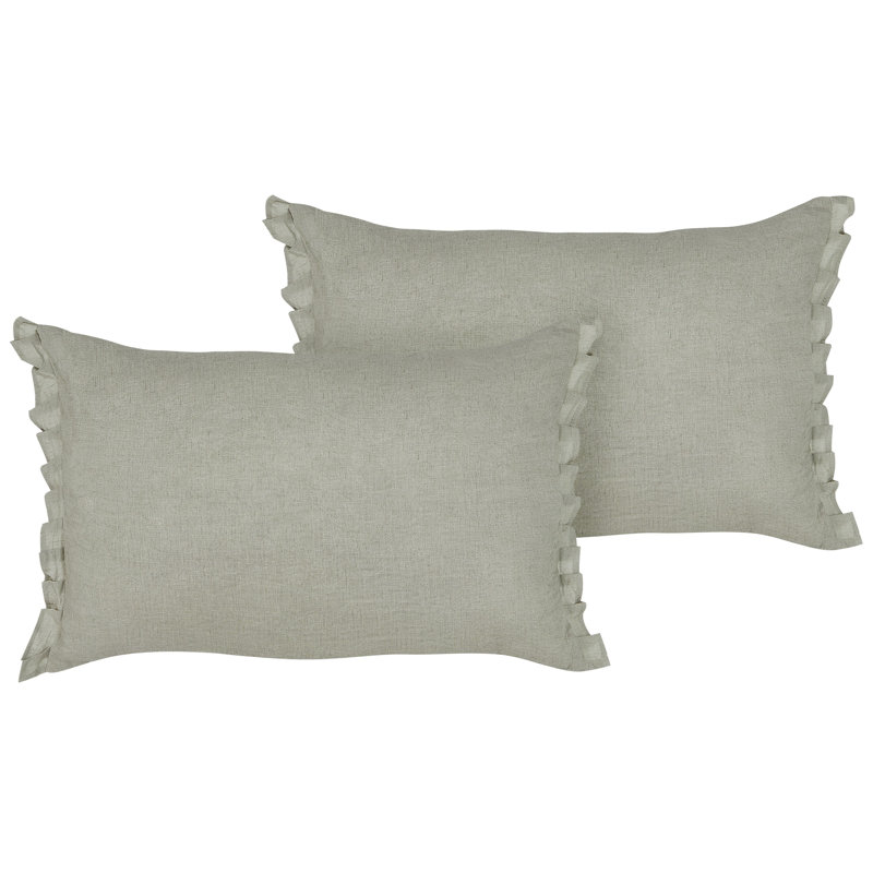Bernet Rectangular Cushion, Light Grey