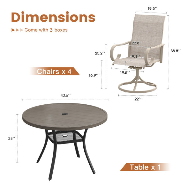 Dimensions du produit