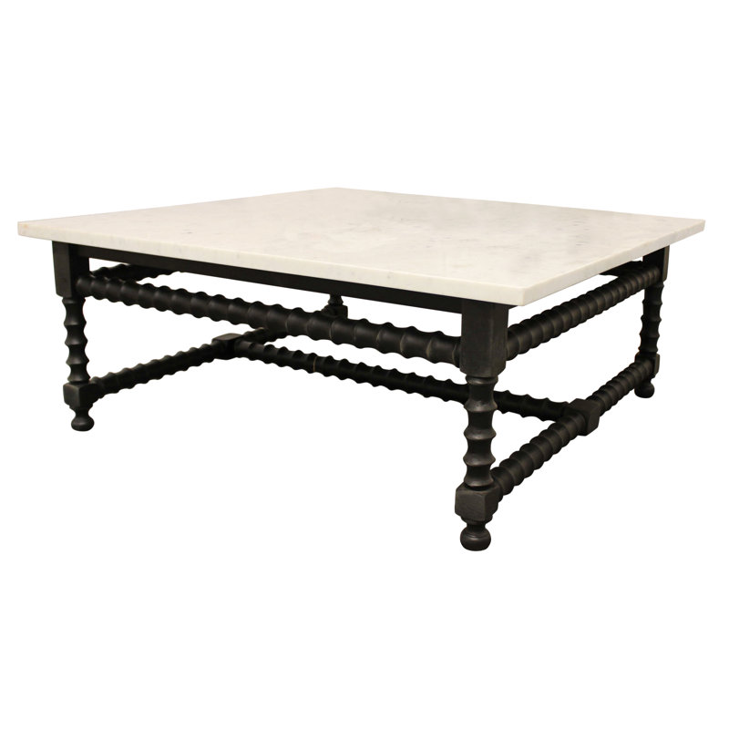 Keeran Marble Top Single Coffee Table