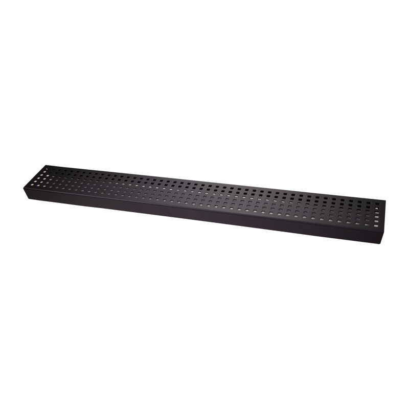 Grid / Tile-In Shower Drain, Matte Black