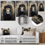«Majestic Lion Retro Collage», art mural lion-480745118-480745113