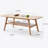 Center Table Low Table 100% Solid Wood Top Plate Desk Coffee Table