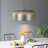 1 - Light Dimmable Dome Kitchen Island Pendant Light
