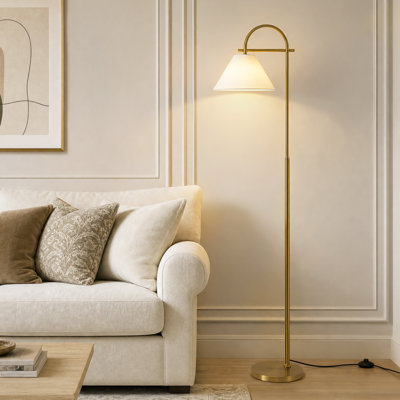 Lampe sur pied arquée 68 po