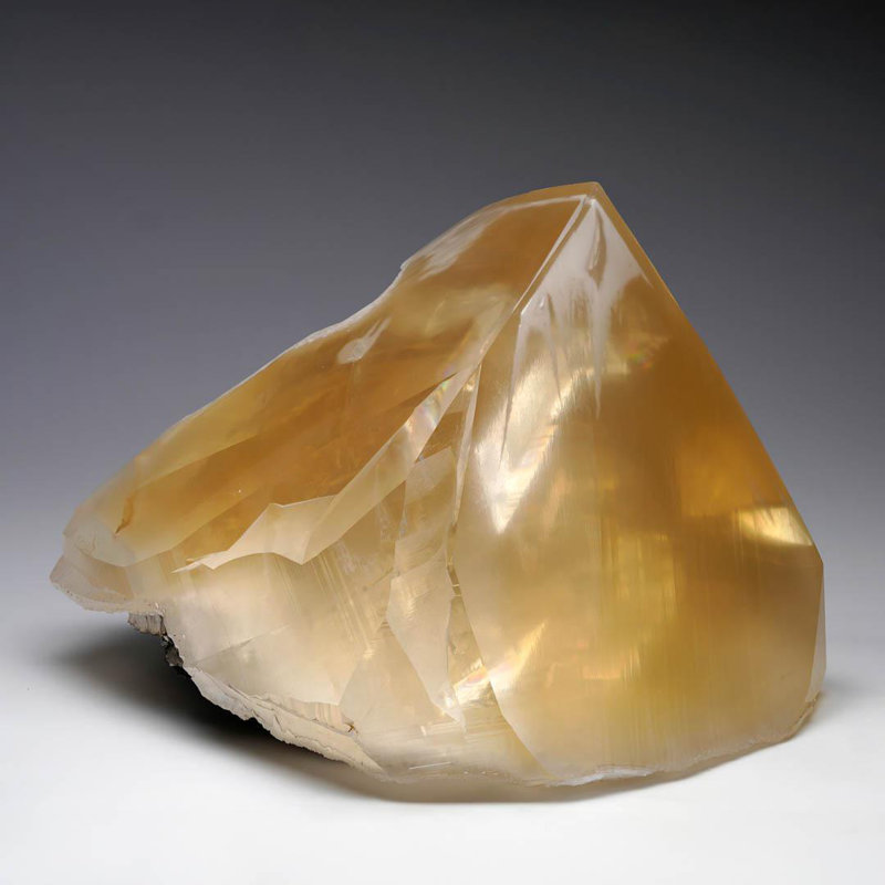 Golden Calcite From India