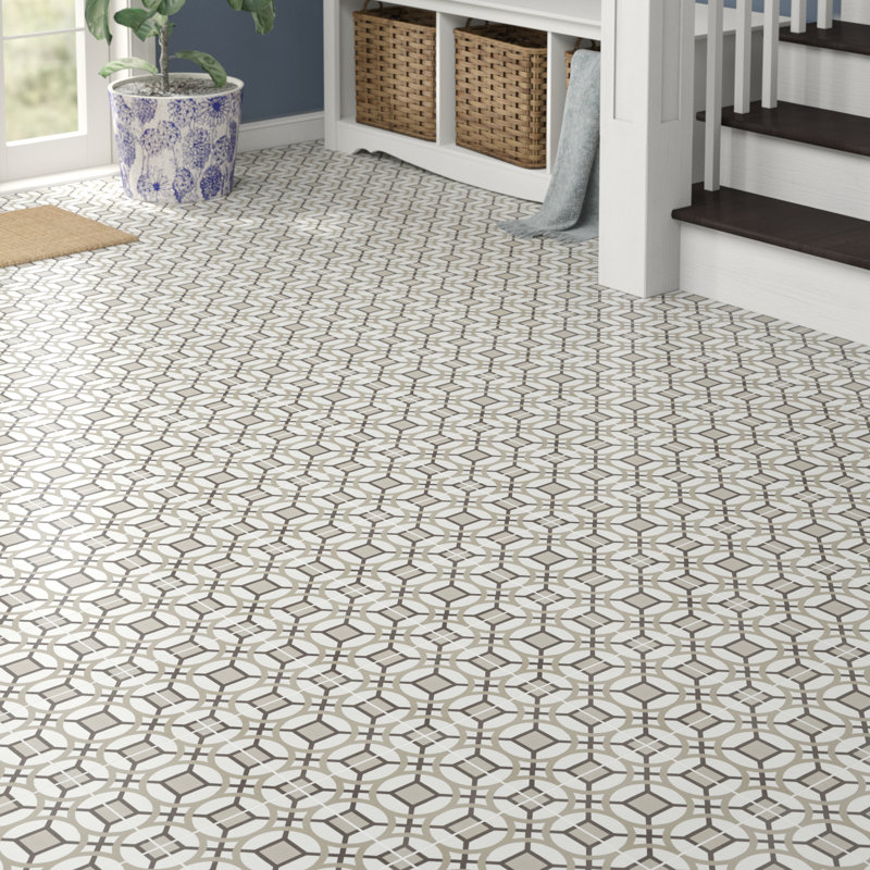Encausto 8" x 8" Porcelain Field Tile