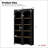 Free Standing 5 Tier Bookshelves