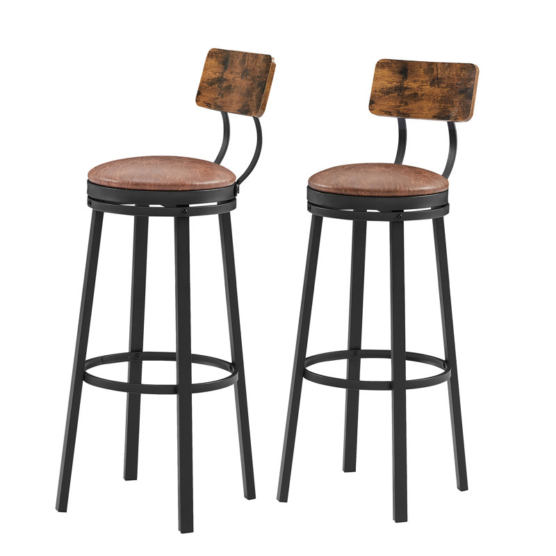 Tabouret de bar rotatif 29,5 po Edoire
