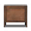 Table de chevet Burholme - Acacia brun rustique