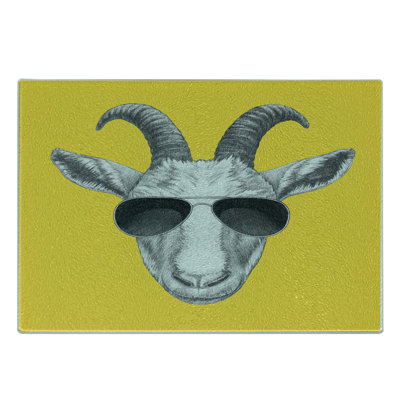 East Urban Home Glass Sunglasses Cutting Board