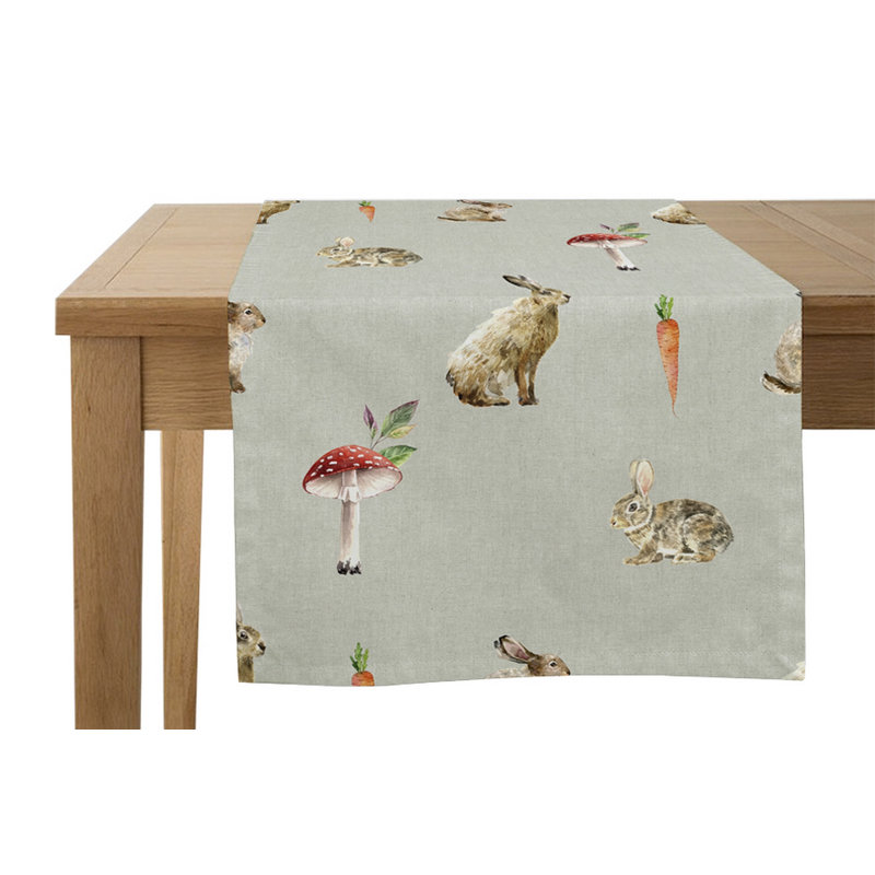 Covarrubias Rabbits Table Runner