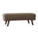 Banc rembourré lorain