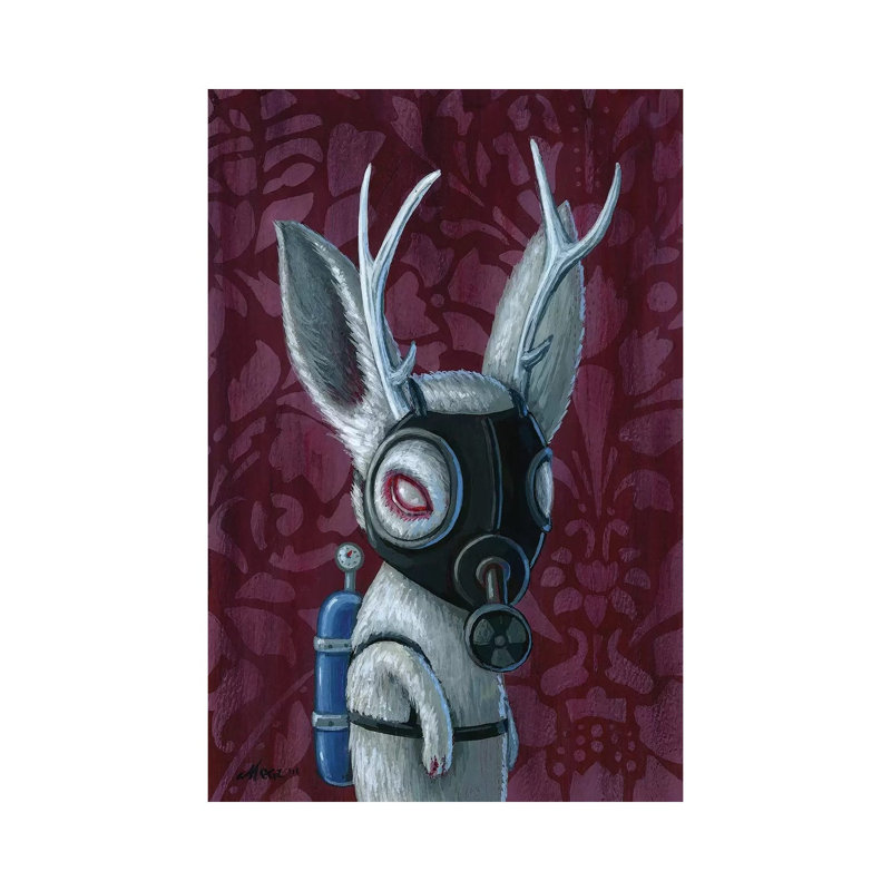 Jack 1 Piece Wrapped Canvas Wall Art, 45.72cm H x 30.48cm W