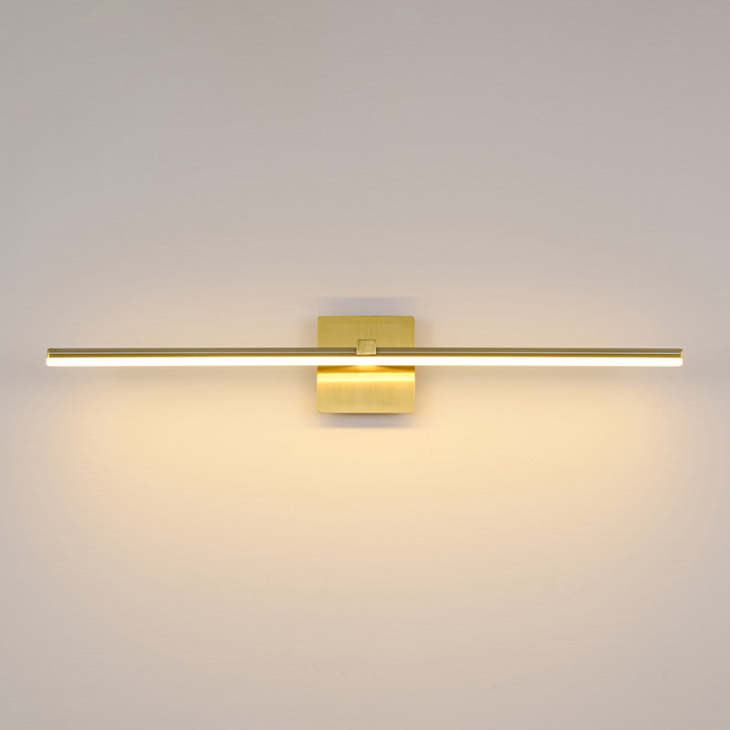 31.5'' Linear Dimmable Led Linear Vanity Light Bar, Brass