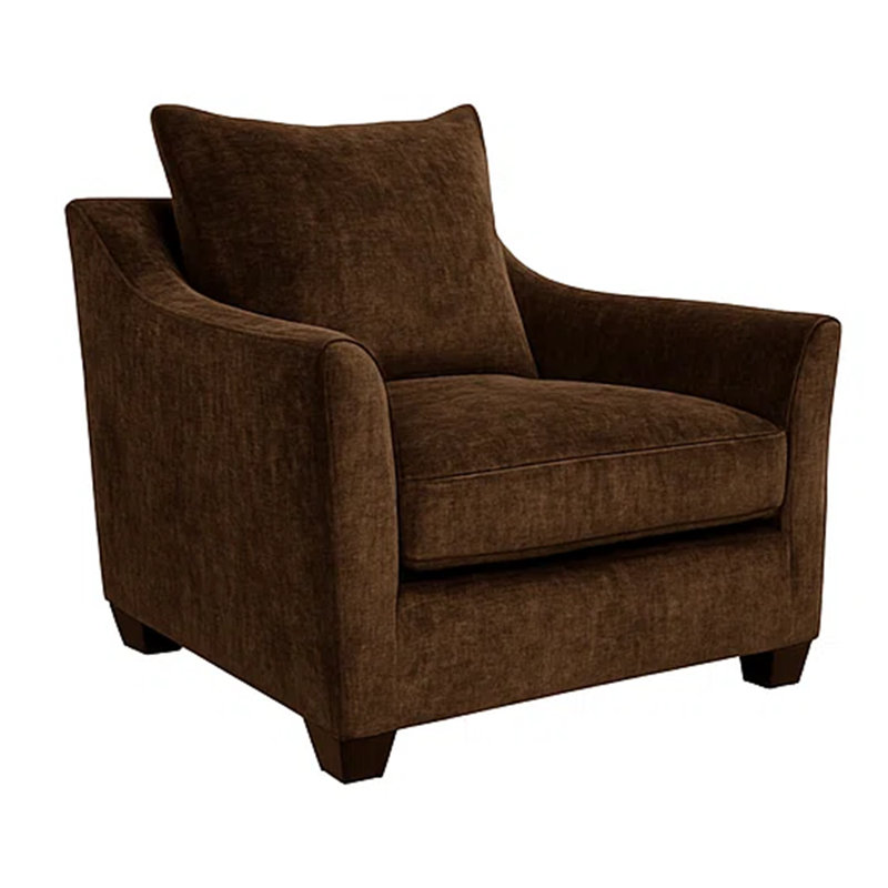 Layla Lounge Chair by Stacy Garcia Home X Edgecombe Furniture, Renley Chocolate