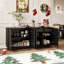 68" Sideboard Buffet Cabinet Credenza Storage With 4 Doors & Drawers
