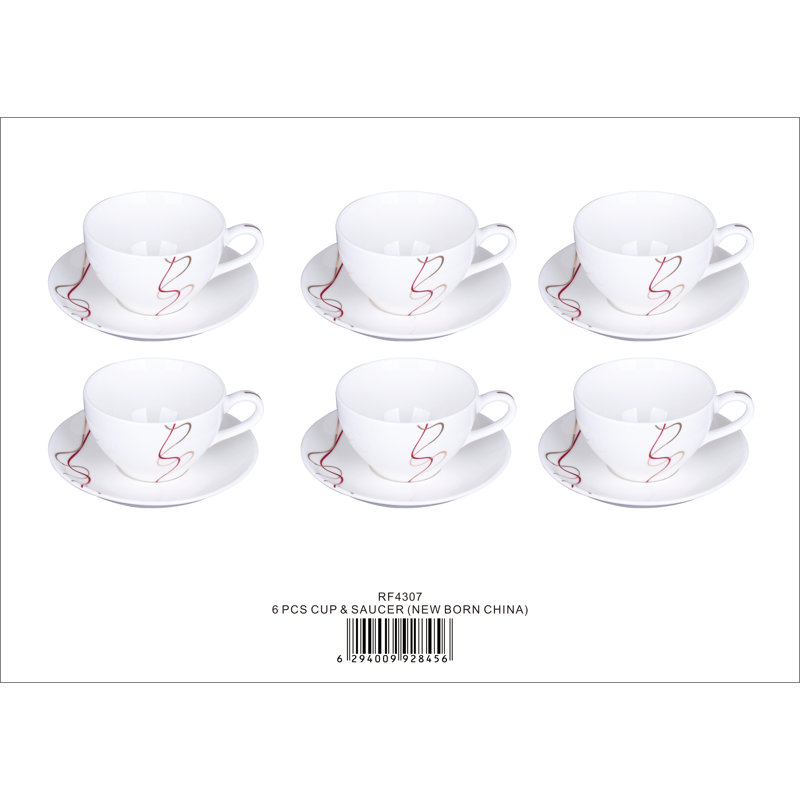 Bone China Espresso Cup and Saucer