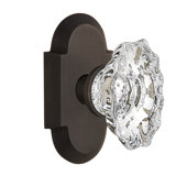 Cottage Plate with Chateau Door Knob