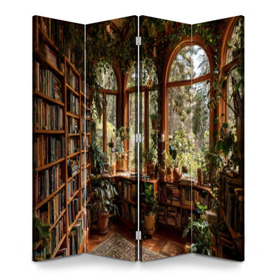 Cloison pliante à 4 panneaux avec cintre Royal Tree House