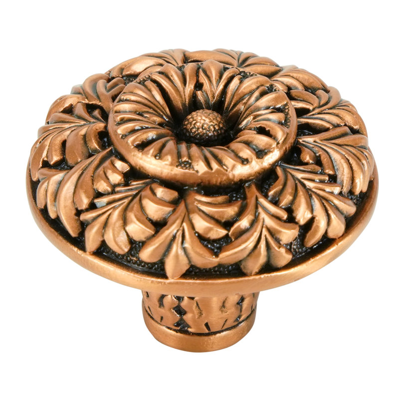 TREMONT KNOB IN PLATE, Copper