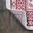 Boho Cottage Medallion Red/Ivory Rug-1800718298