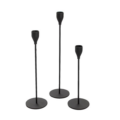 12.6'' H Metal Tabletop Candlestick