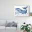 « baleinee love i », art sur toile-684783087