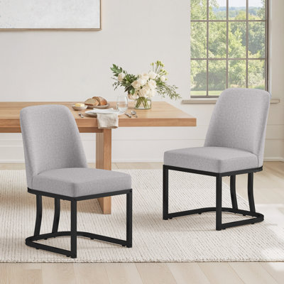 Chaises de salle à manger rembourrées Jovone
