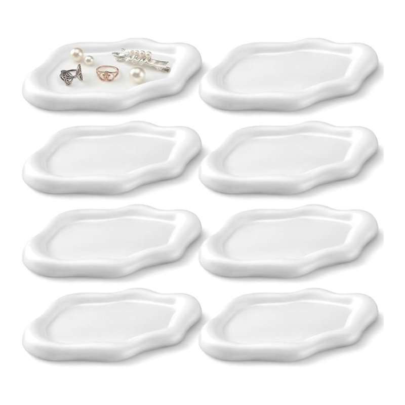 Ensemble de plateau à bijoux Cloud 8 pièces