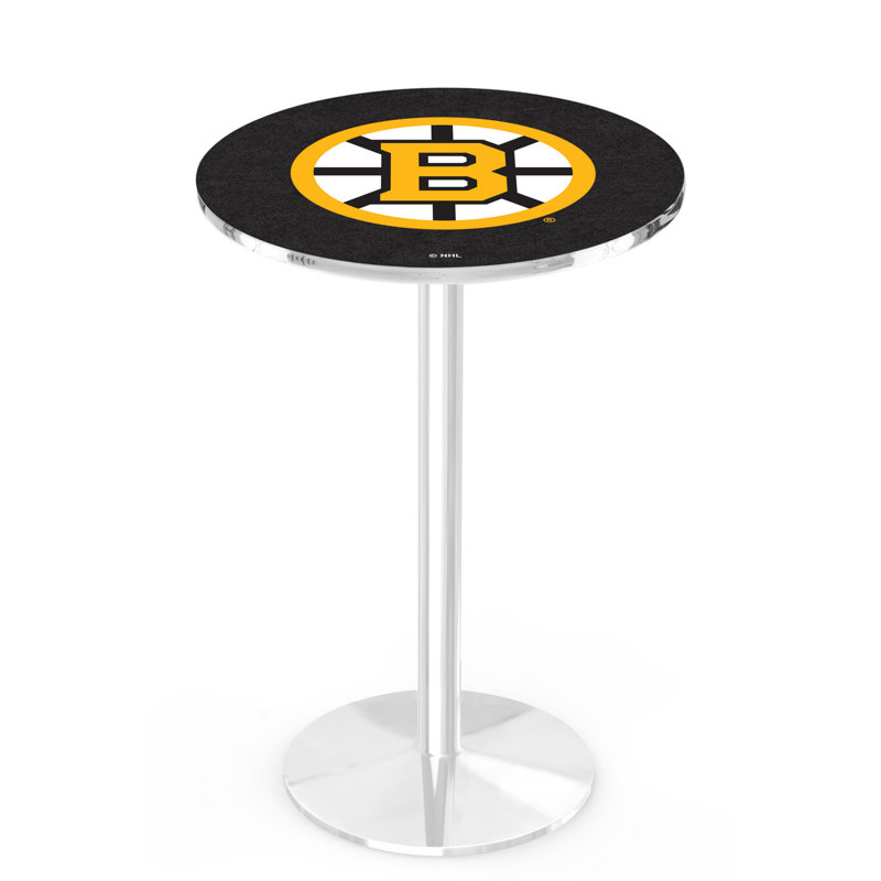 Table bistro NHL, Chrome, Boston Bruins