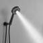 Système de douche mural avec douche à main 2 poignées ensemble de robinet de douche en laiton haute pression avec valve à pression équilibrée-123997714