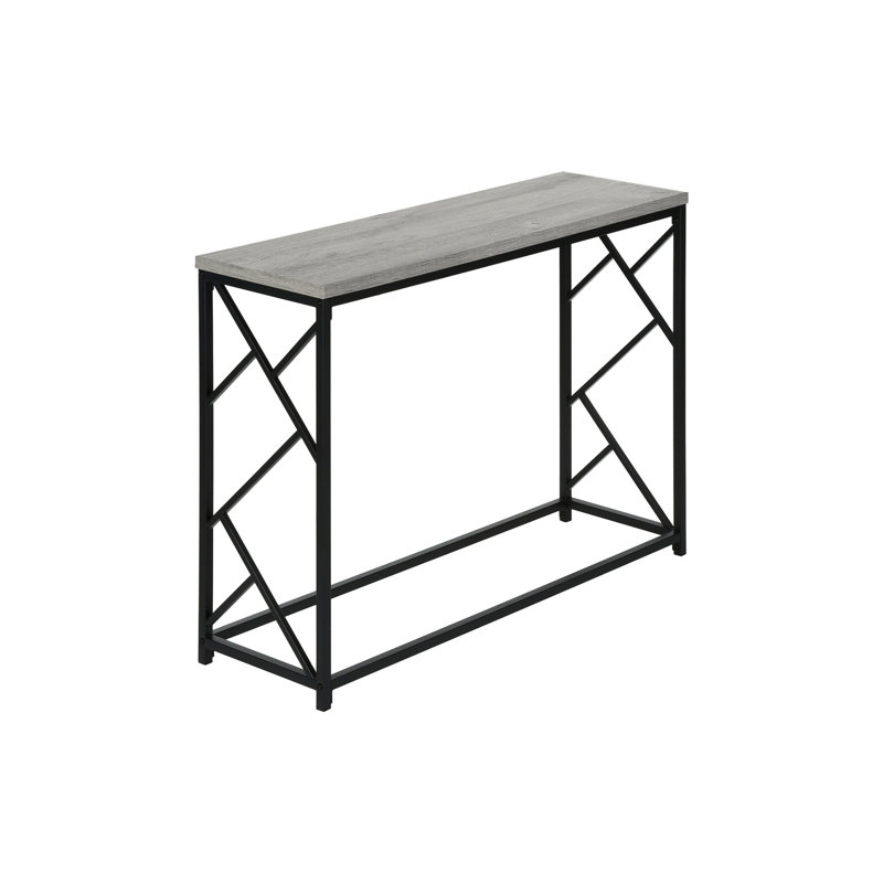 Accent Table, Console, Entryway, Narrow, Sofa, Living Room, Bedroom, Contemporary, Modern, Gray