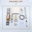 Système de douche thermostatique mural 3 fonctions 12 po-119149787