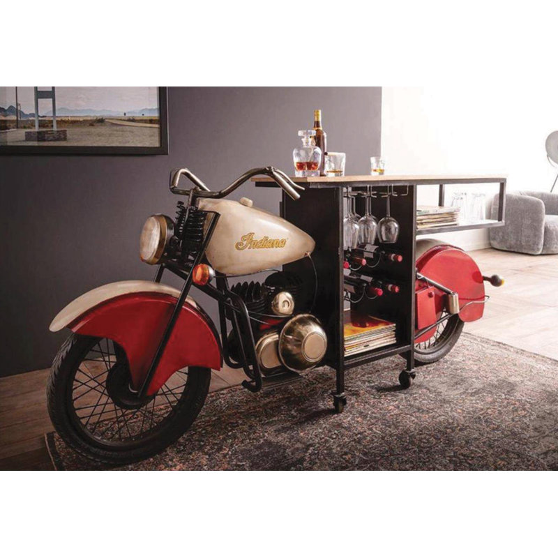 Andriette 221cm Bar Cabinet