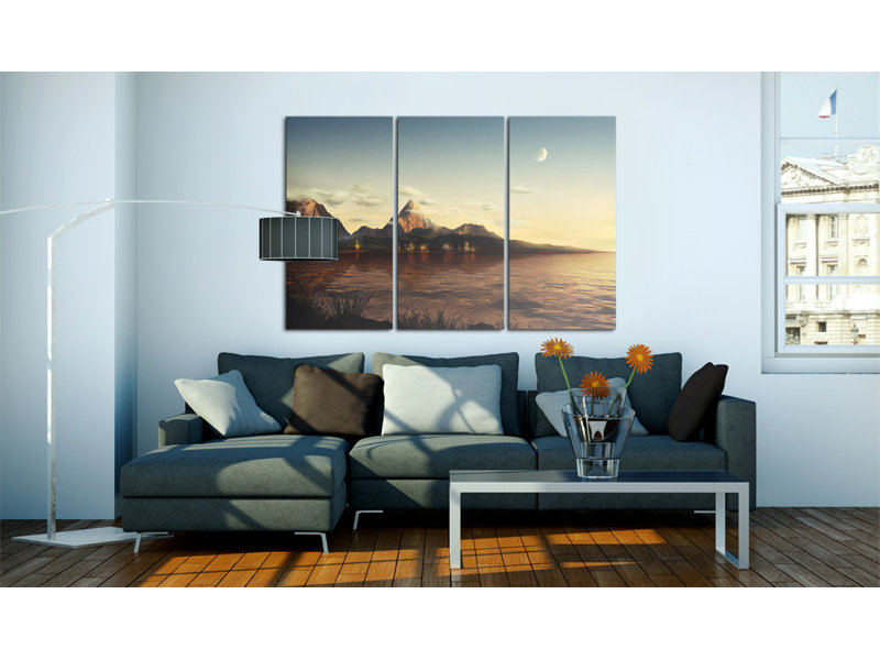 Photograph Print on Canvas, 80cm H x 120cm W
