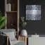 «Love Never Fails Navy» par Cindy Jacobs, art mural en métal-1174646905