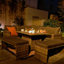 Aira 9 - Person Patio Dining Set Square Table with Cushions Included